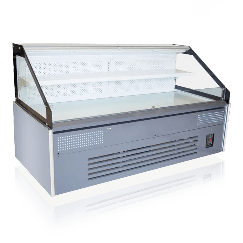 Višenamjenska jednoslojna otvorena rashladna vitrina sa zračnim hlađenjem (obojena vrsta) Višenamjenska jednoslojna otvorena rashladna vitrina sa zračnim hlađenjem (obojena vrsta)