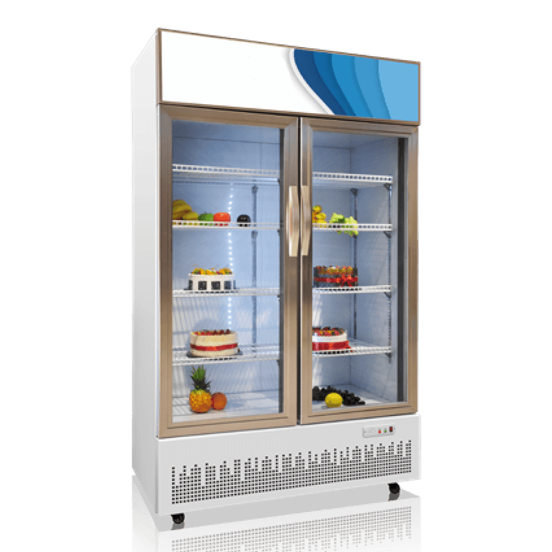 Tihi zamrzivač s kliznim vratima